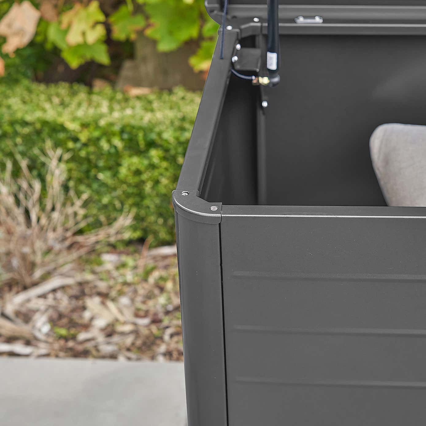 Pacific Lifestyle Rhode Island Small Galvanised Steel Cushion Box