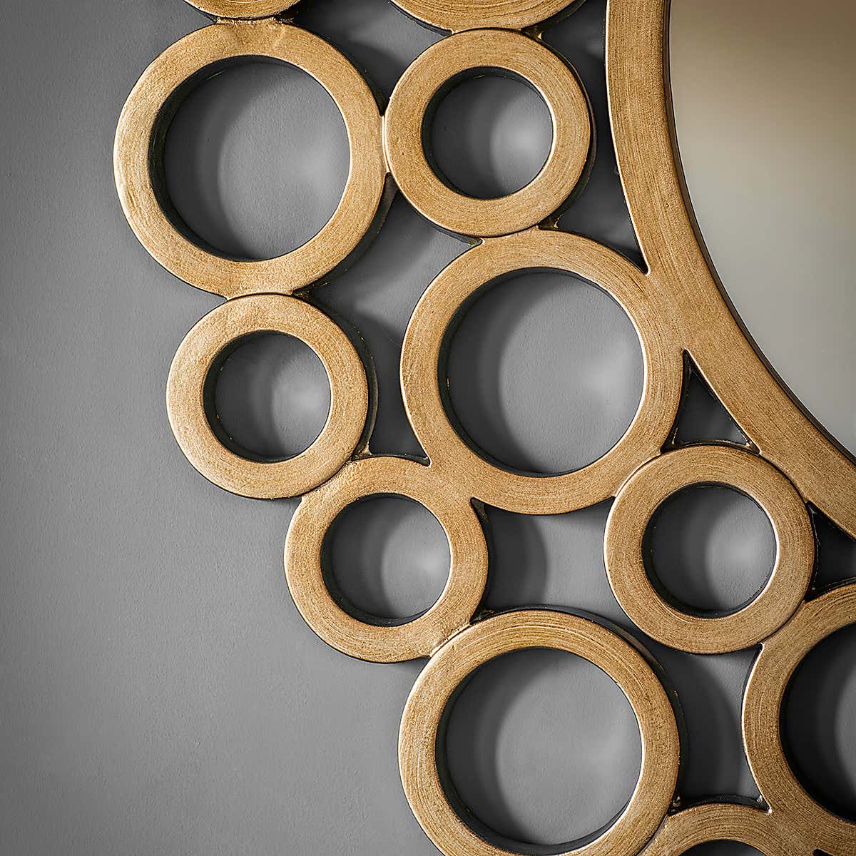 Palmer Circles Round Wall Mirror