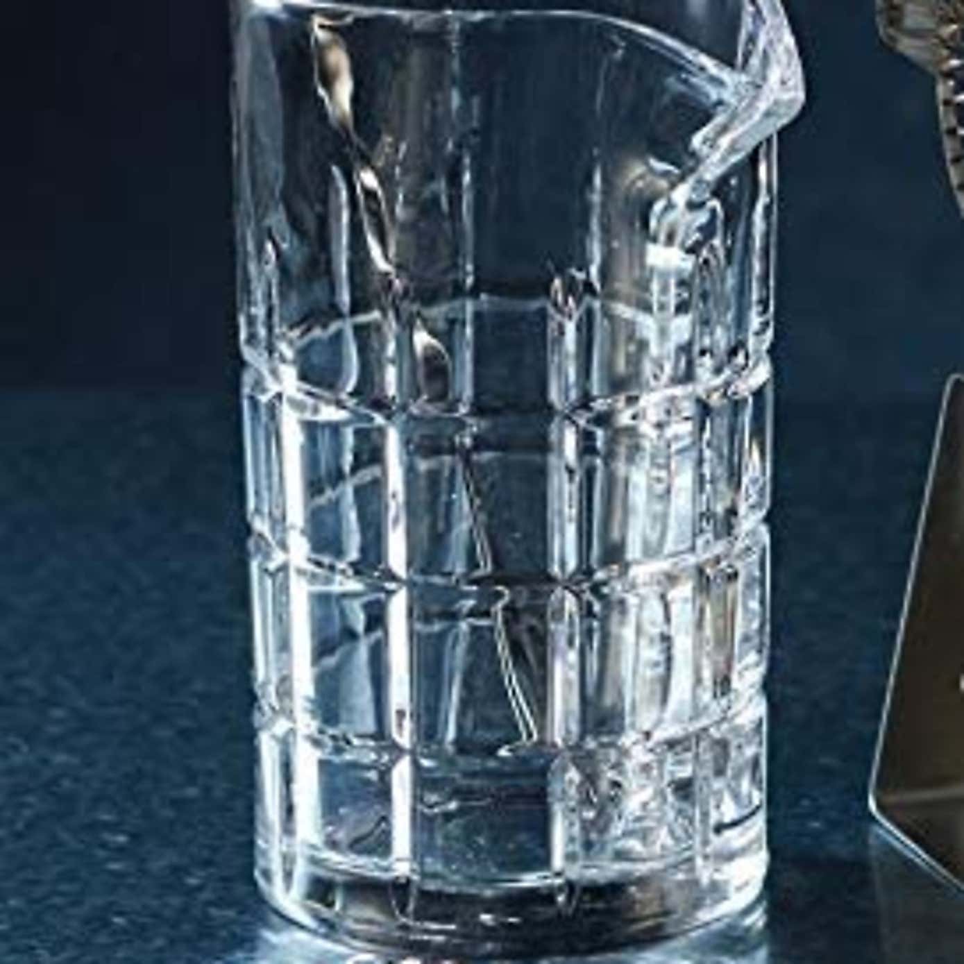 BarCraft Cut Glass 500ml Cocktail Mixing Set