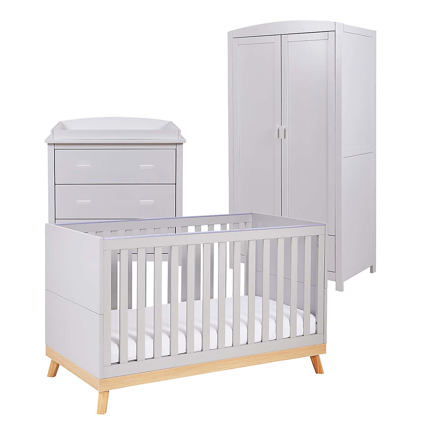 Babymore Mona 3 Piece Nursery Furniture Set