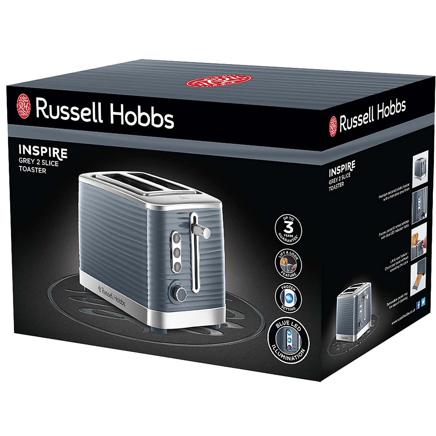 Russell Hobbs Inspire 2 Slice Toaster