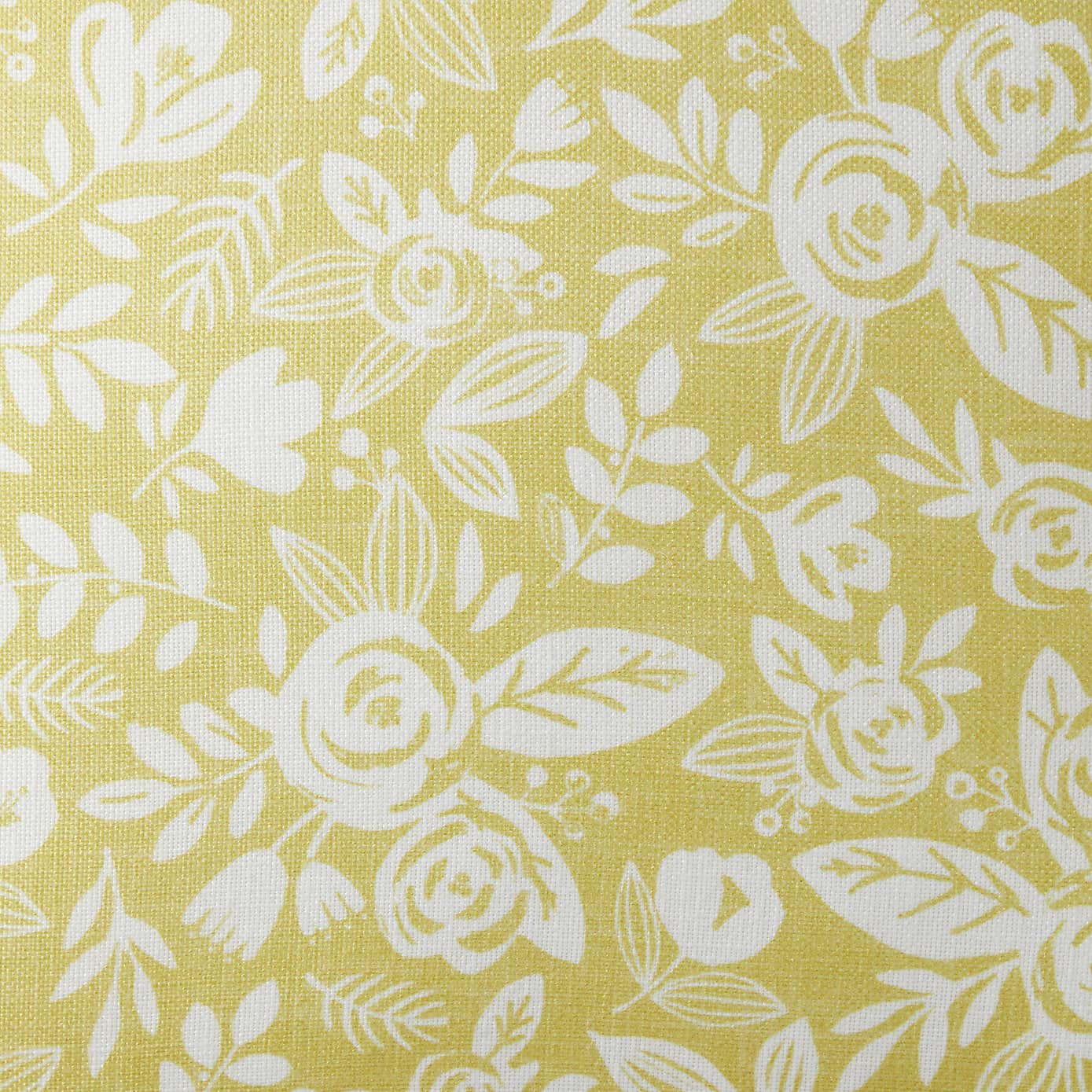 Blooms Ochre Repeat Cushion