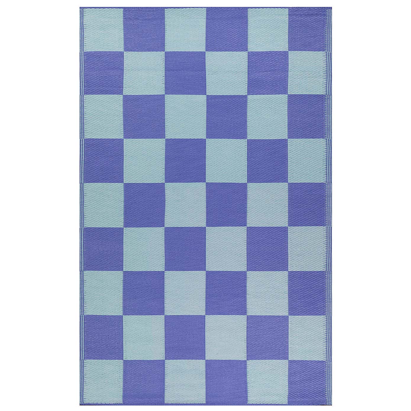 Furn Checkerboard Indoor Outdoor Rug