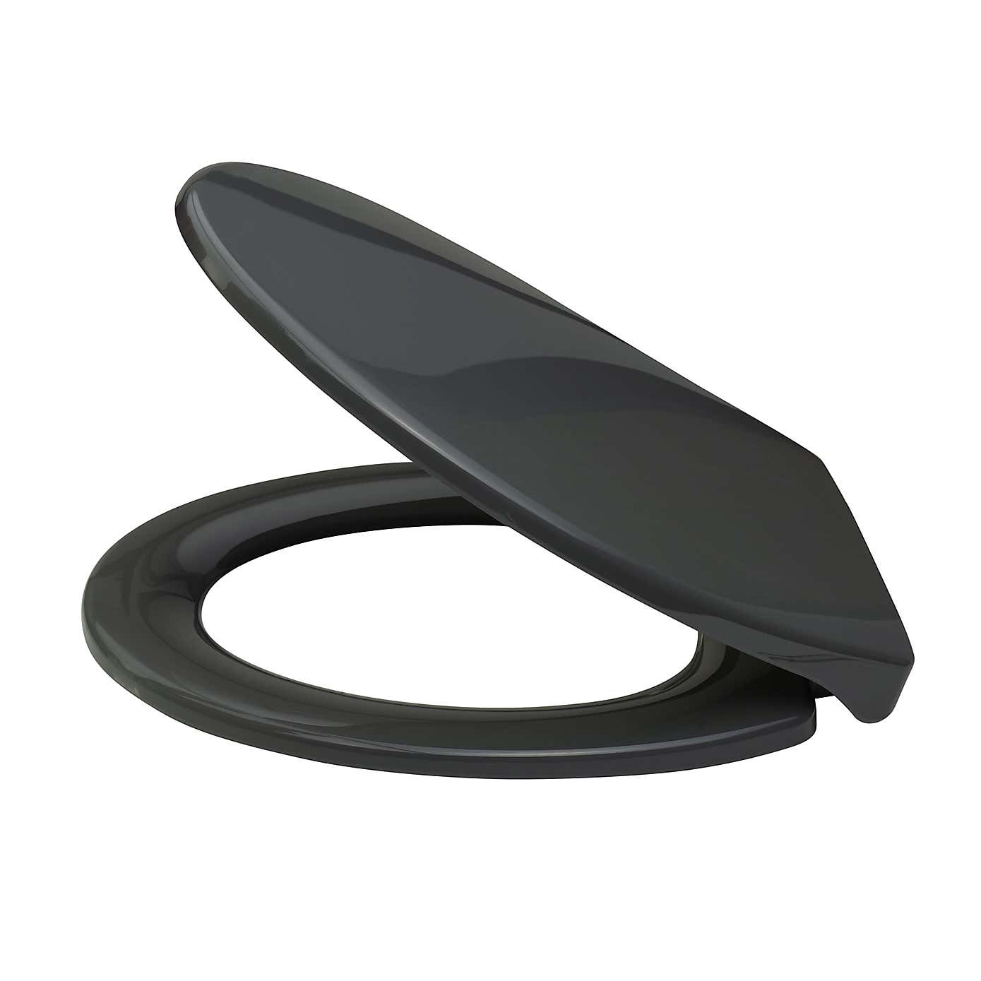 Thermoplast Grey Toilet Seat