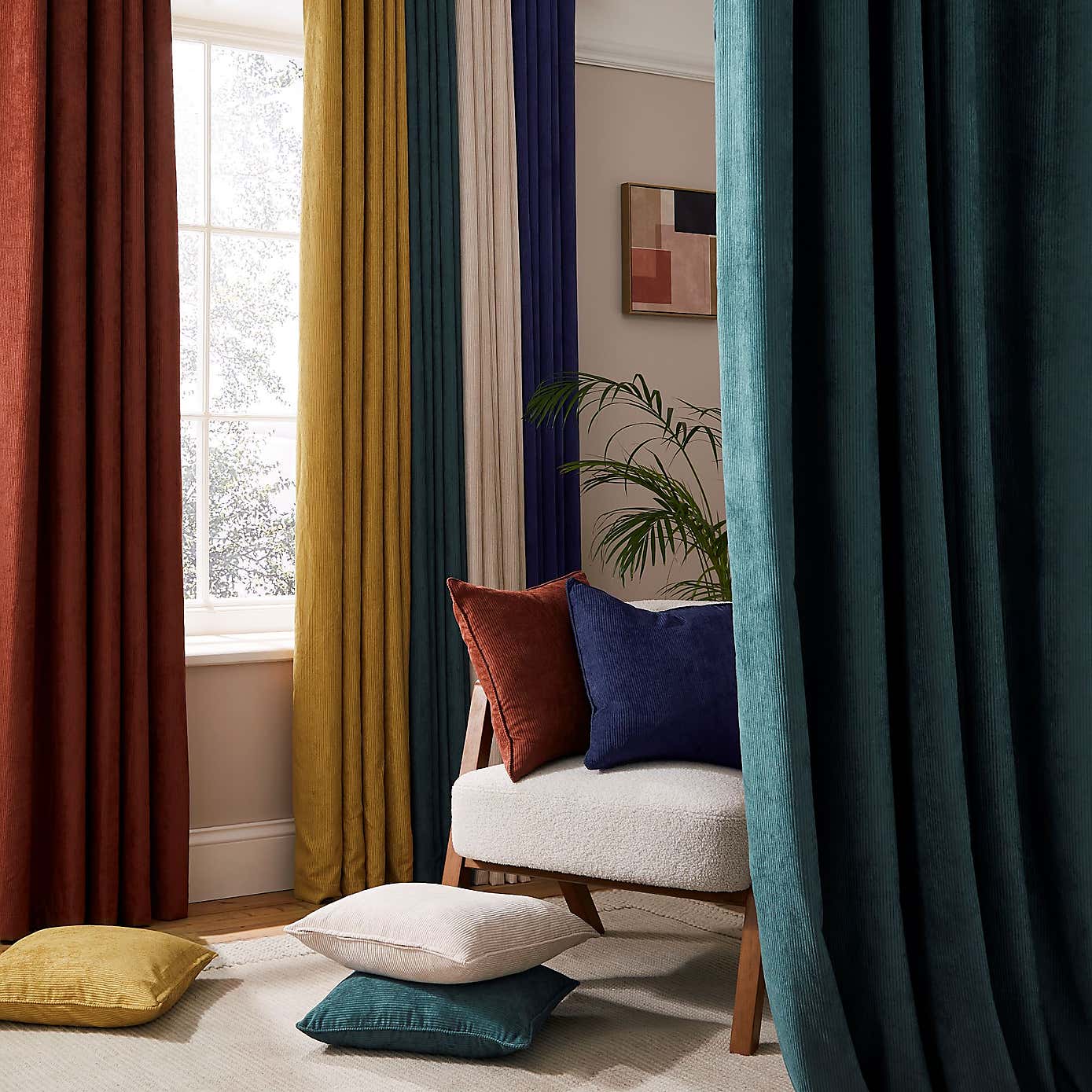 Elements Cord Eyelet Curtains