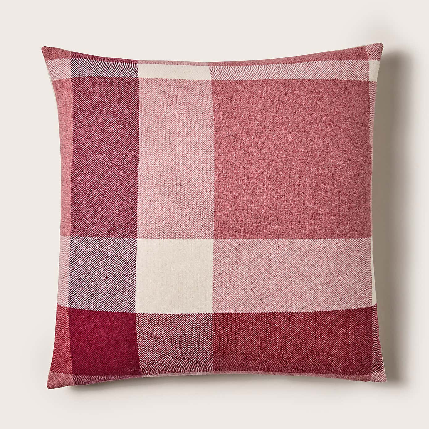 Deddington Checked Square Cushion