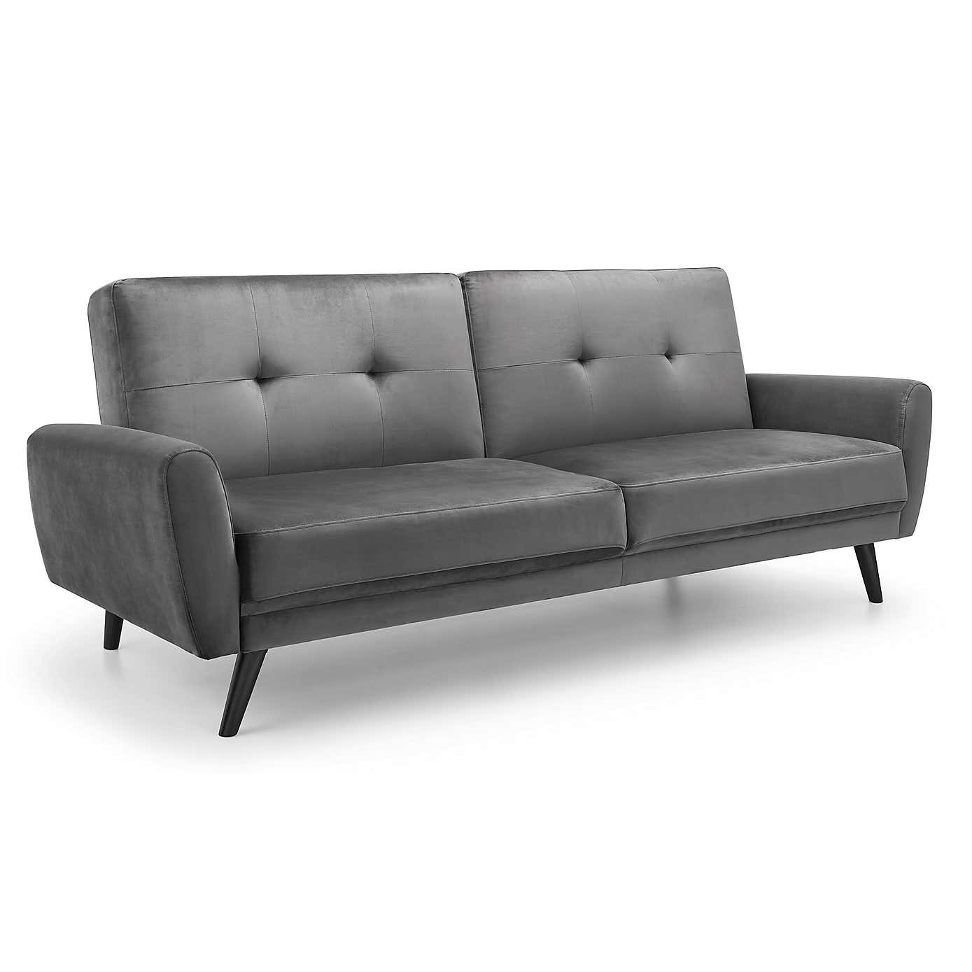 Monza Velvet Clic Clac Double Sofa Bed