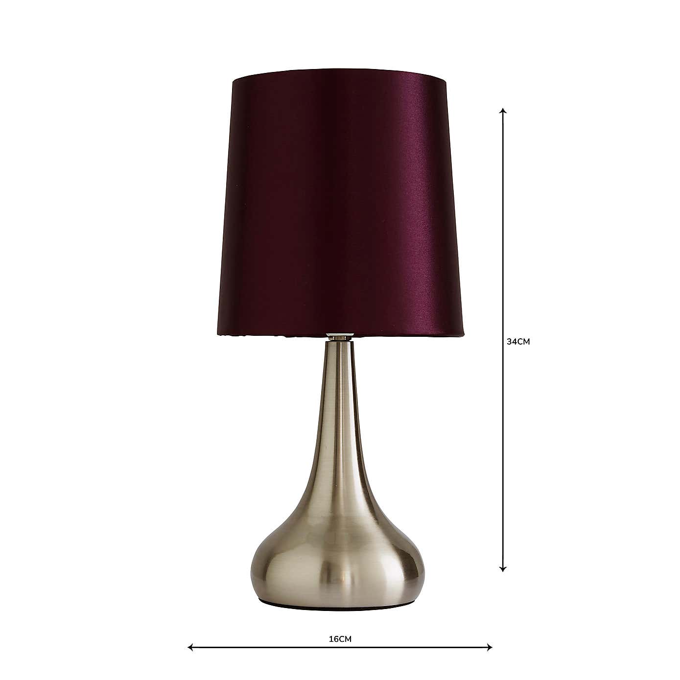 Rimini Cream Touch Dimmable Lamp