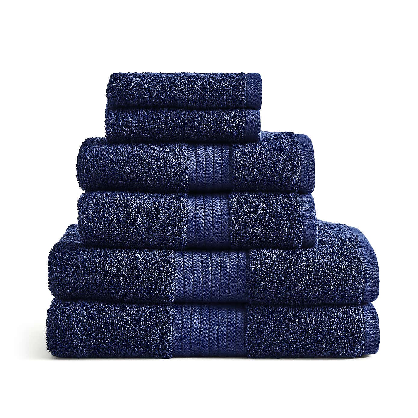 6 Piece Cotton Towel Bale