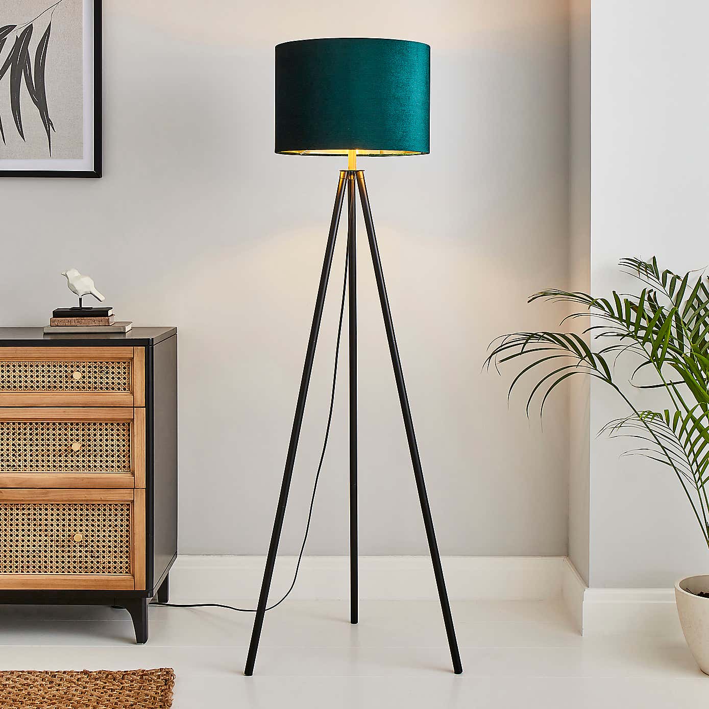 Santos Tripod Floor Lamp Base