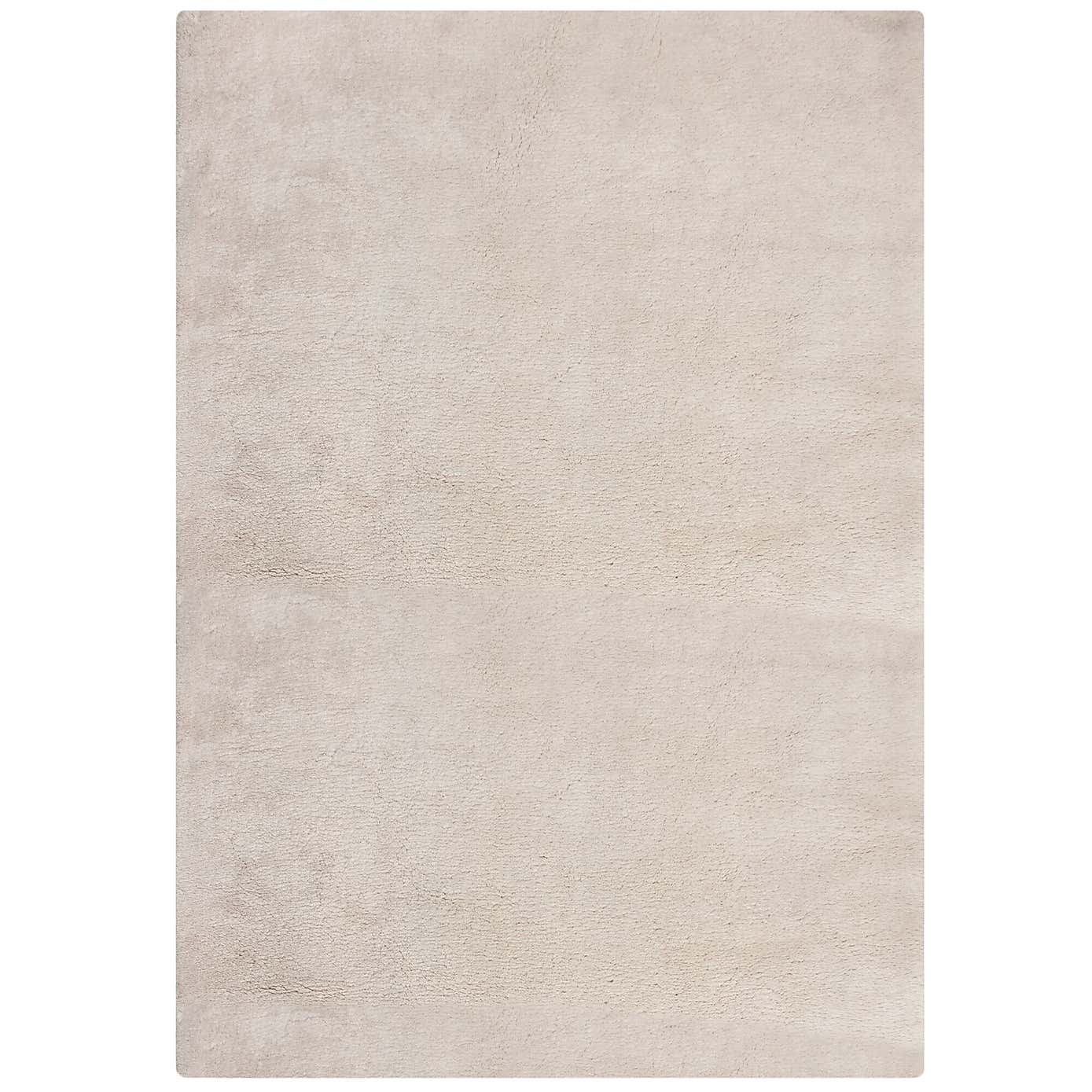 Faroe Wool Look Washable Faux Fur Rug