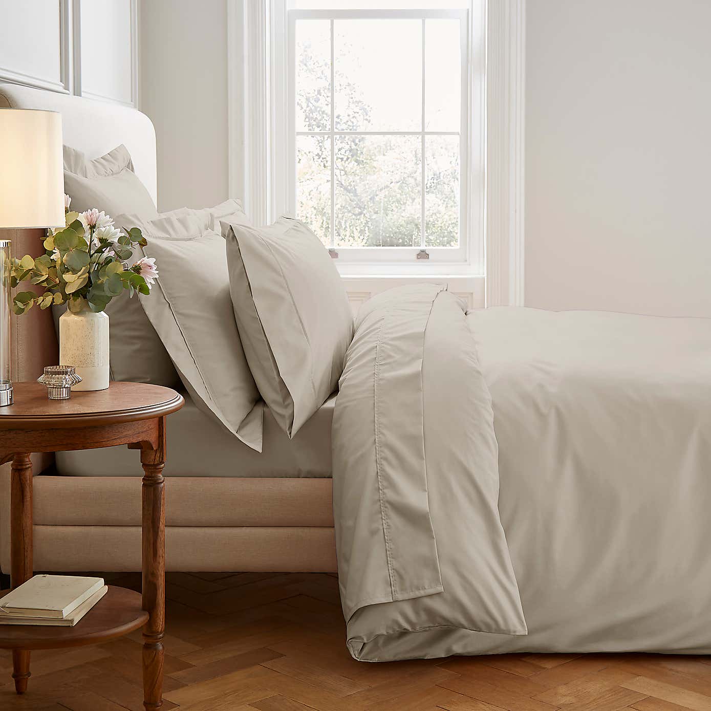 Dorma Egyptian Cotton 400 Thread Count Percale Oxford Pillowcase