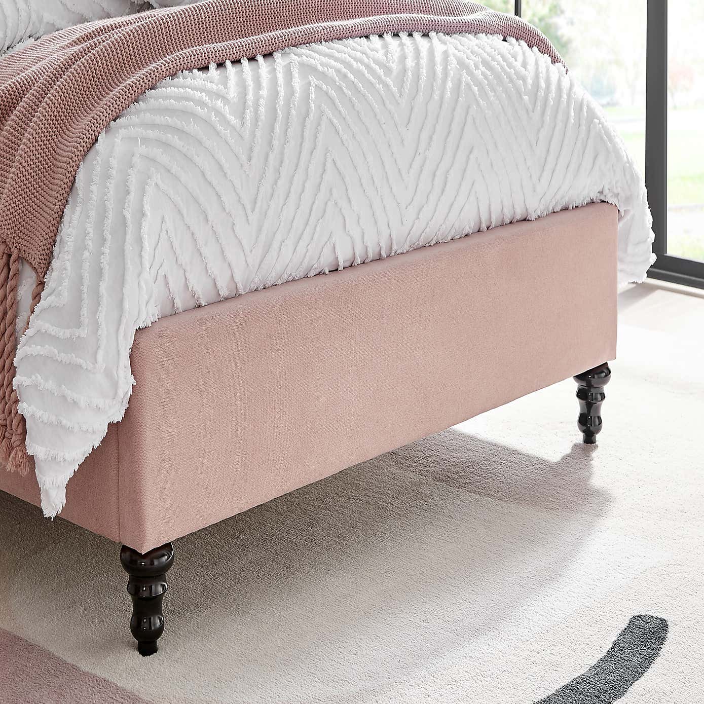 Rosa Velvet Bed