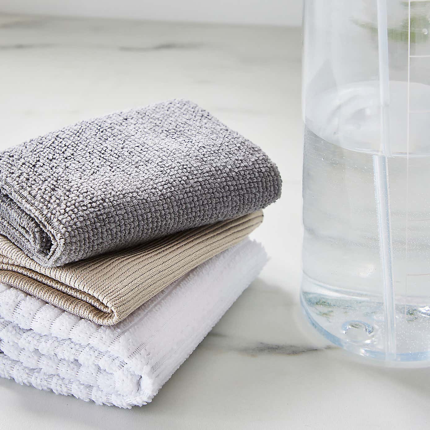 Spray Bottle and Cloth Set