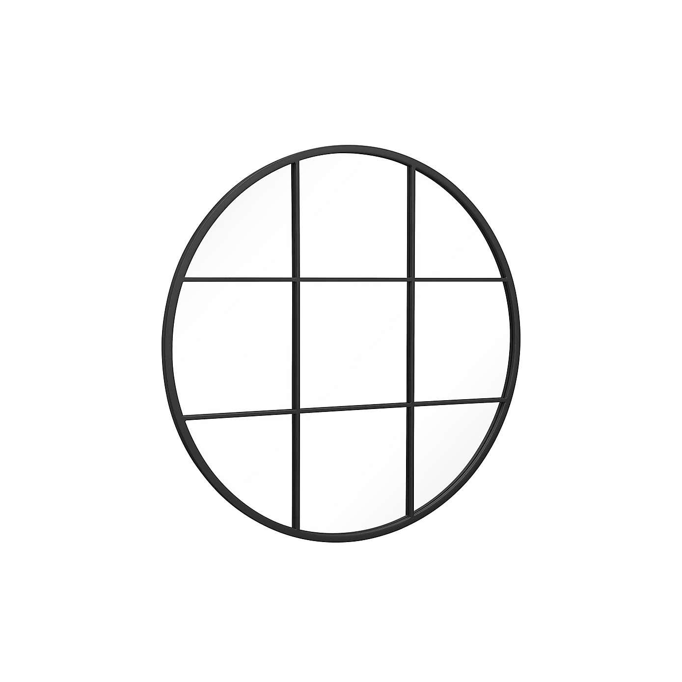 Circulus Window Round Indoor Outdoor Wall Mirror