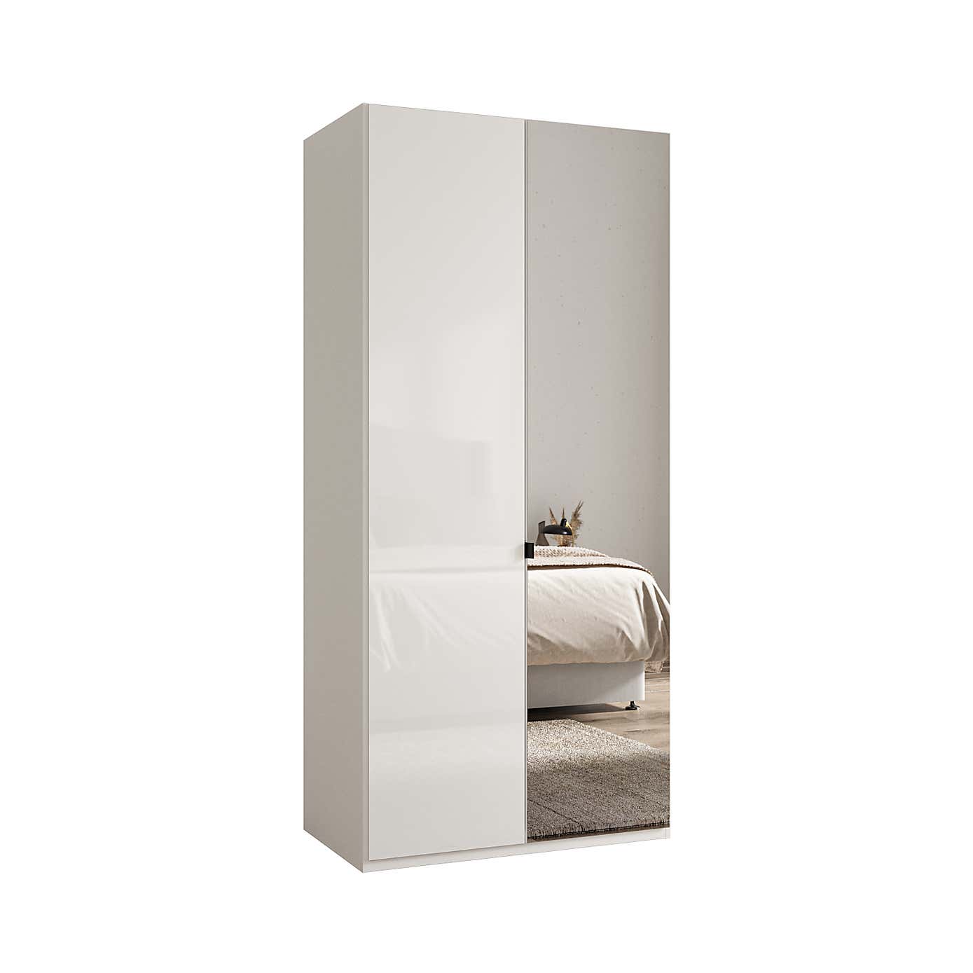 Wiemann Kahla 2 Door Mirrored Wardrobe