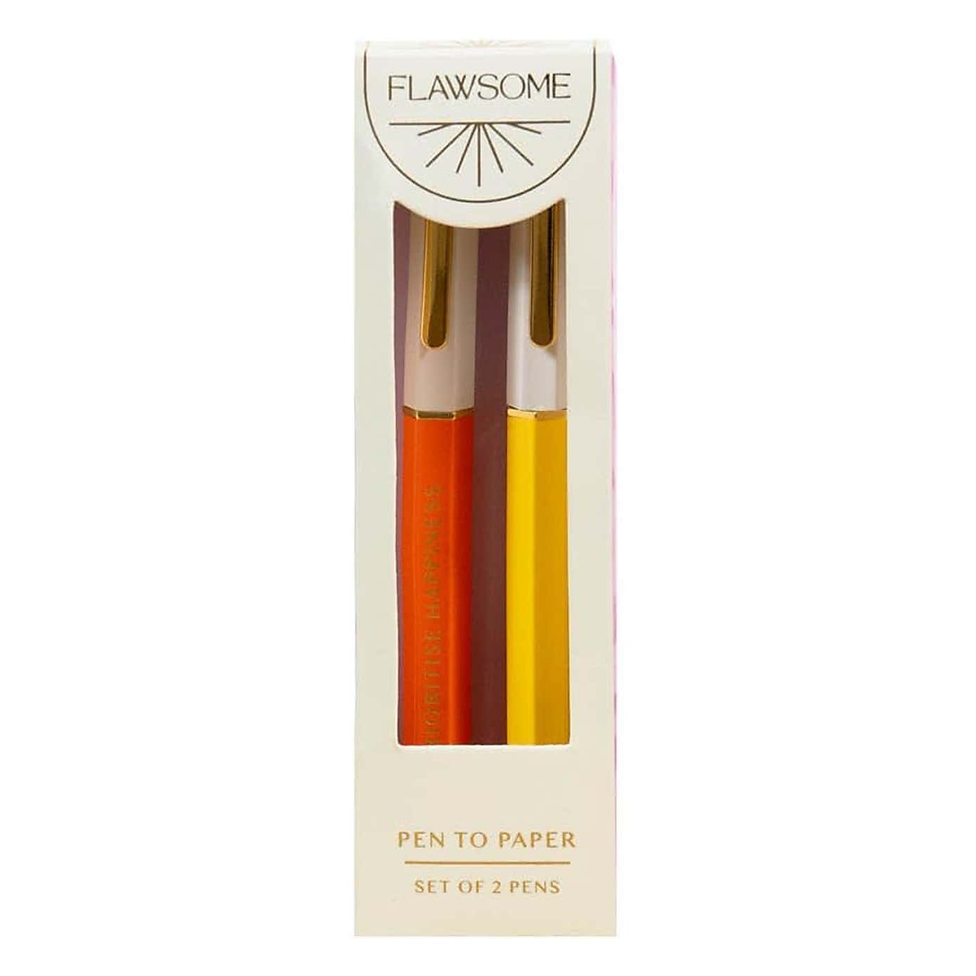 Flawsome Set of 2 Metal Pens