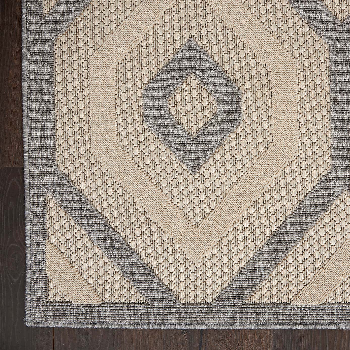 Cozumel Diamond Indoor Outdoor Rug