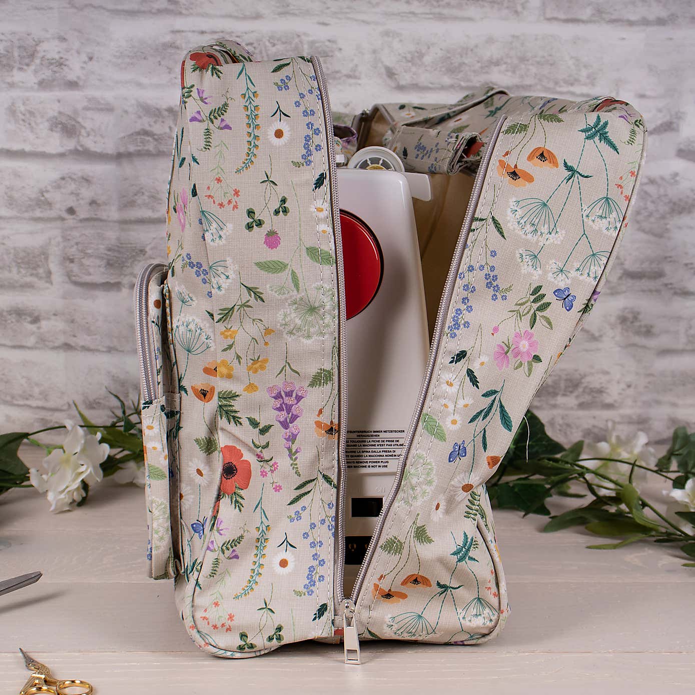 Wildflowers Sewing Machine Bag