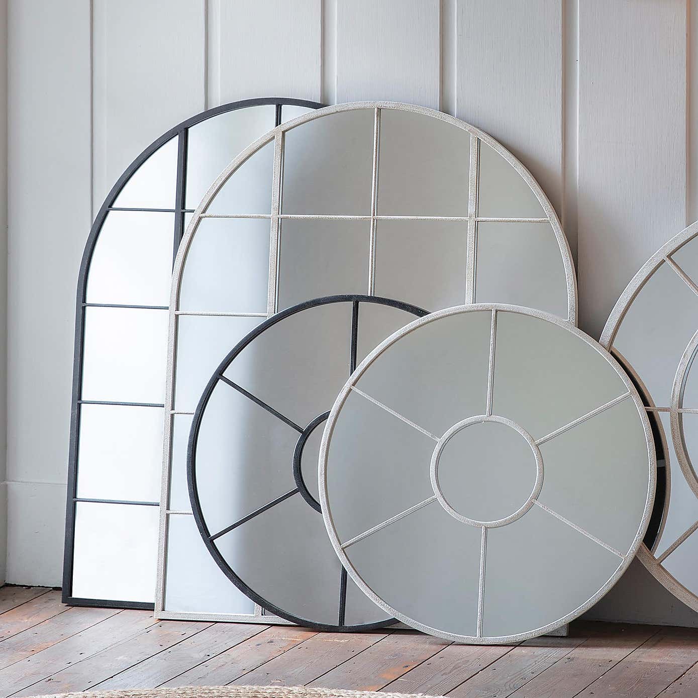 Rockwood Arched Window Wall Mirror