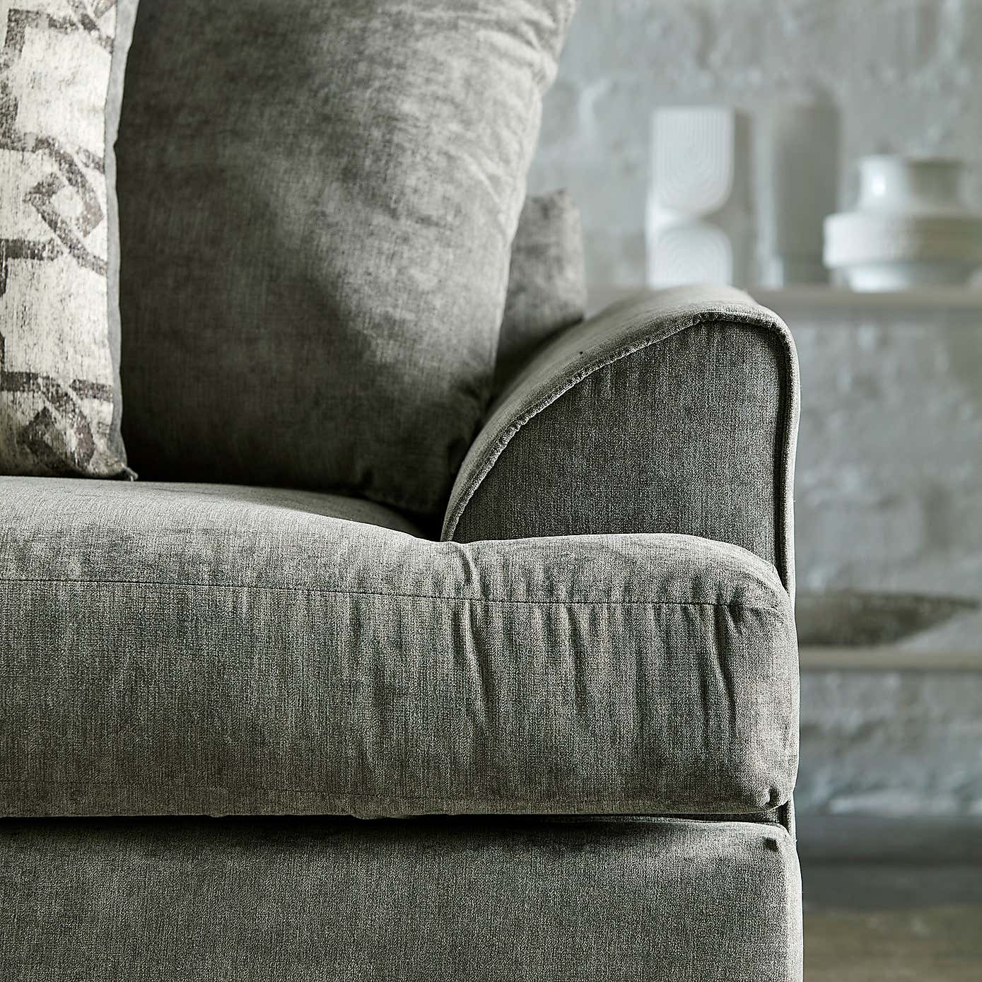 Brushed Chenille Combo Fabric Sample