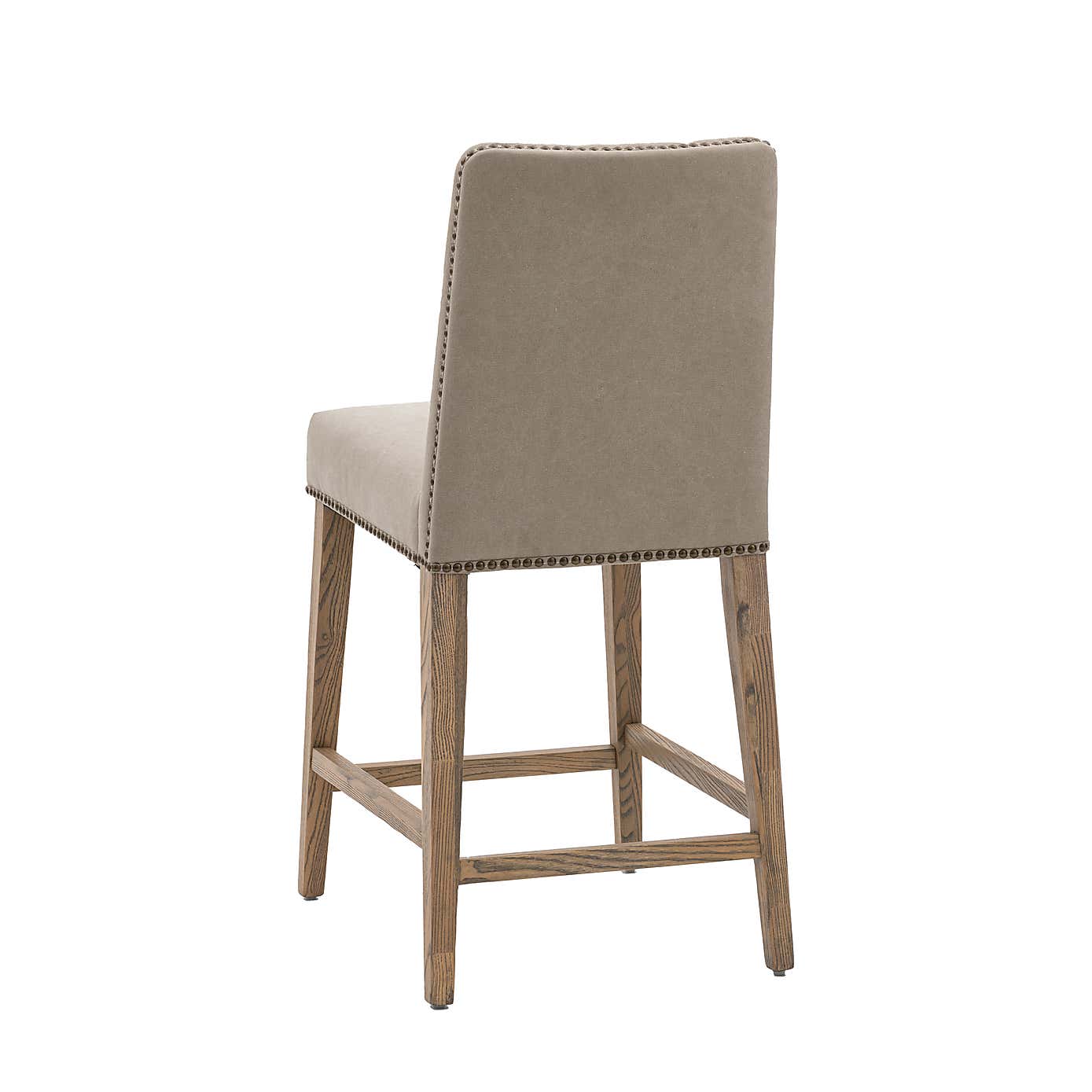 Rhewl Set of 2 Bar Stools, Linen