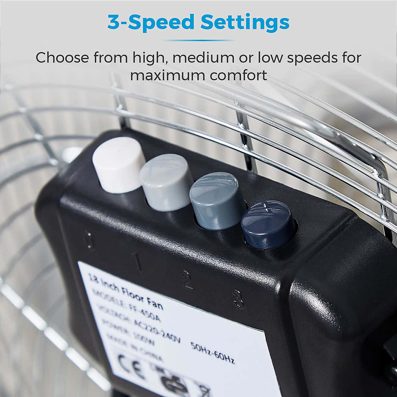 Tower Velocity 18" Floor Fan