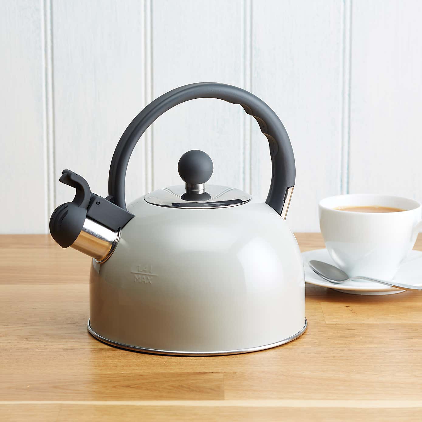 Stainless Steel Induction Hob Kettle with Whistle