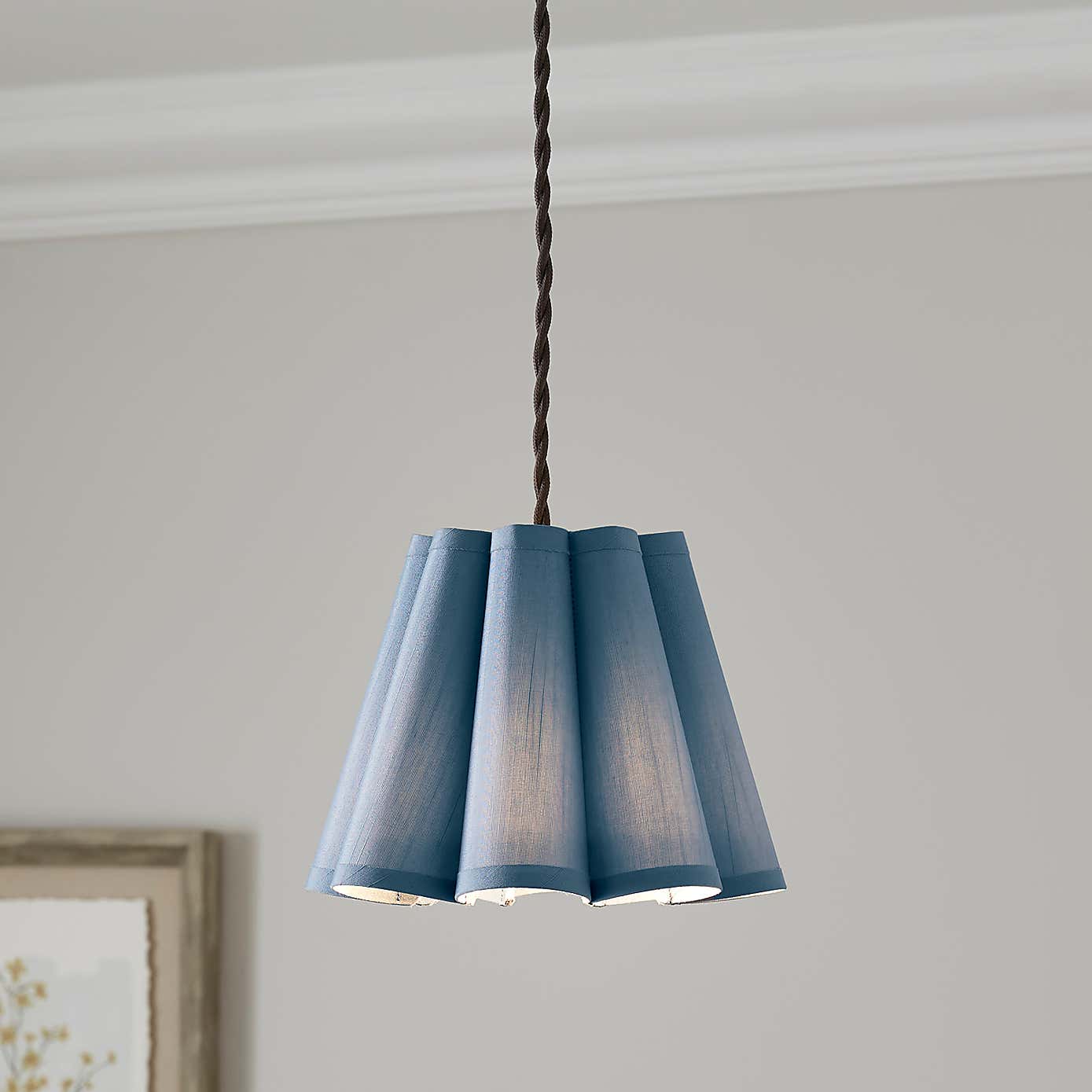 Petal Pleat Easy Fit Lamp Shade