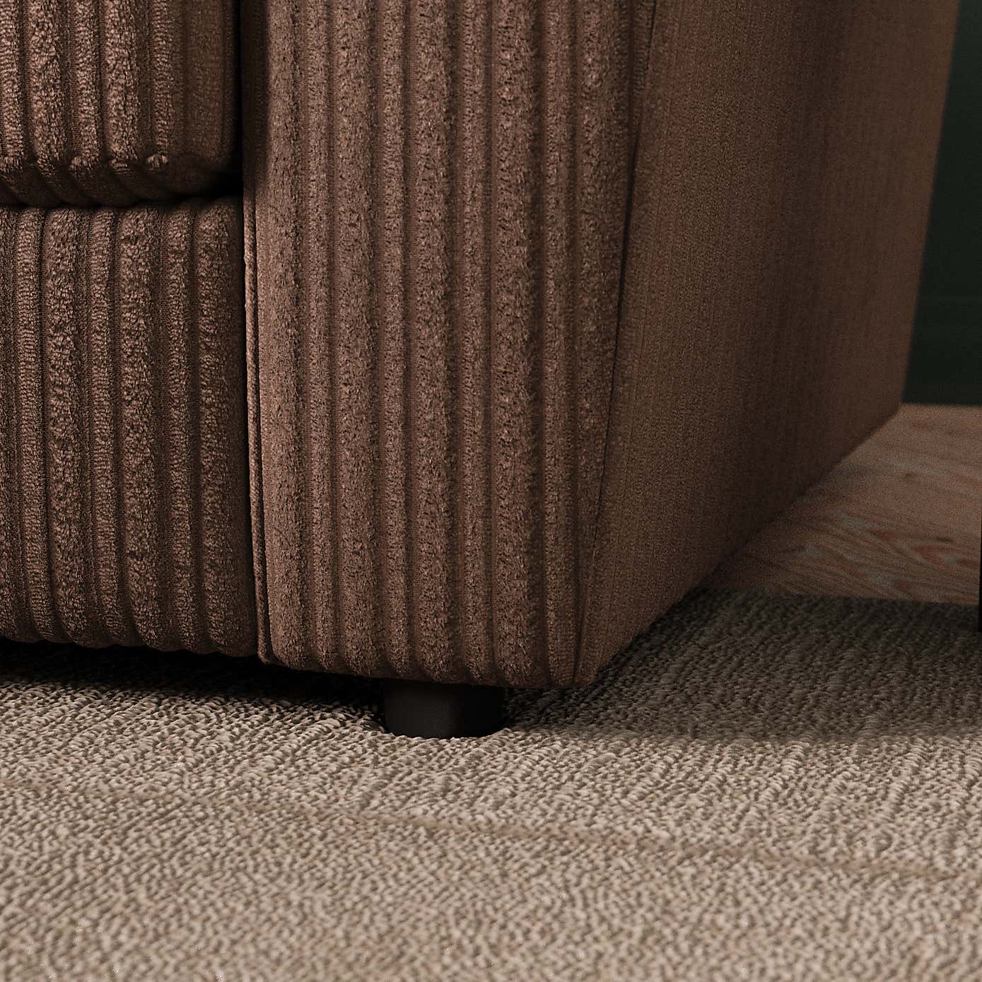 Blake Jumbo Cord Right Hand Corner Sofa