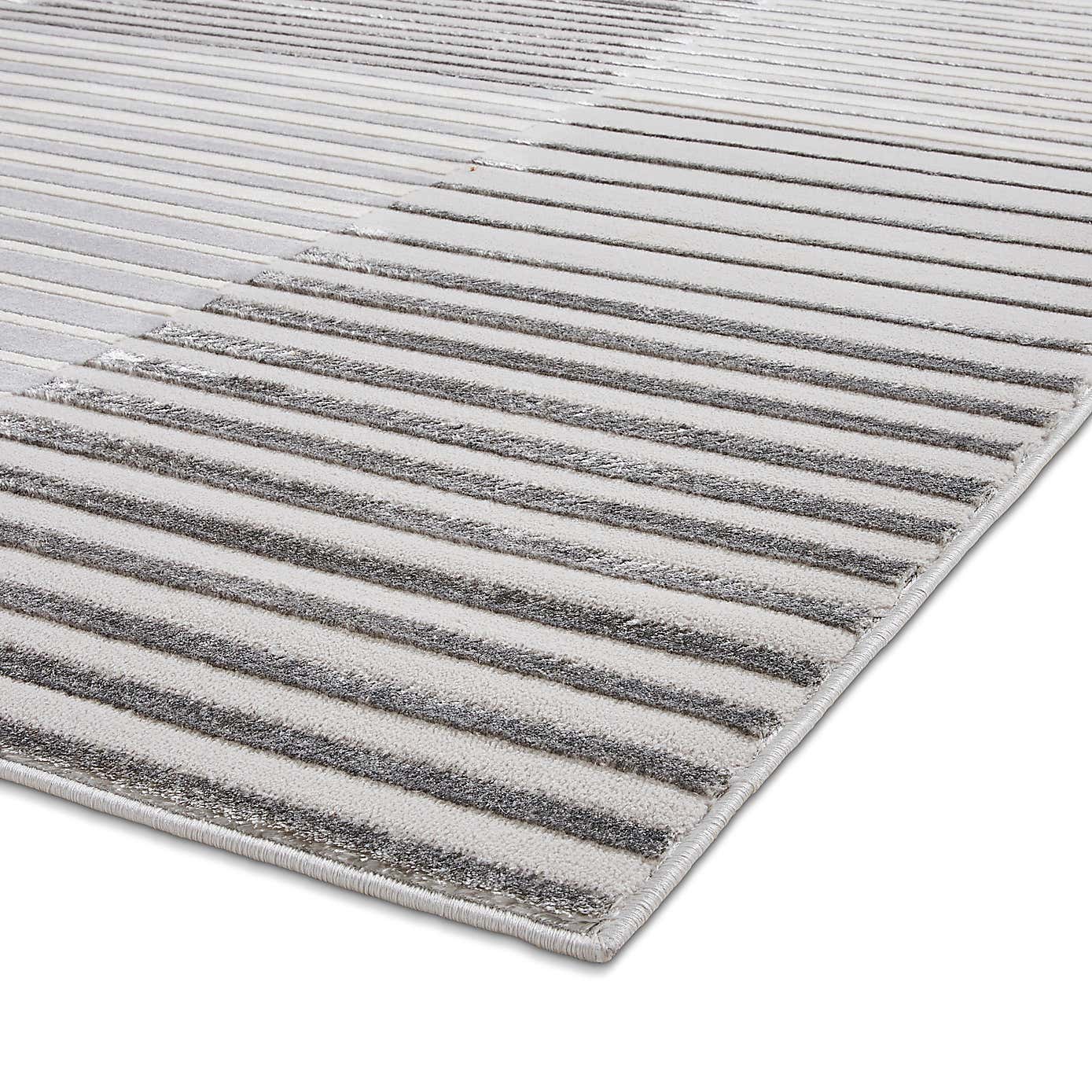 Apollo Abstract Stripe Washable Rug