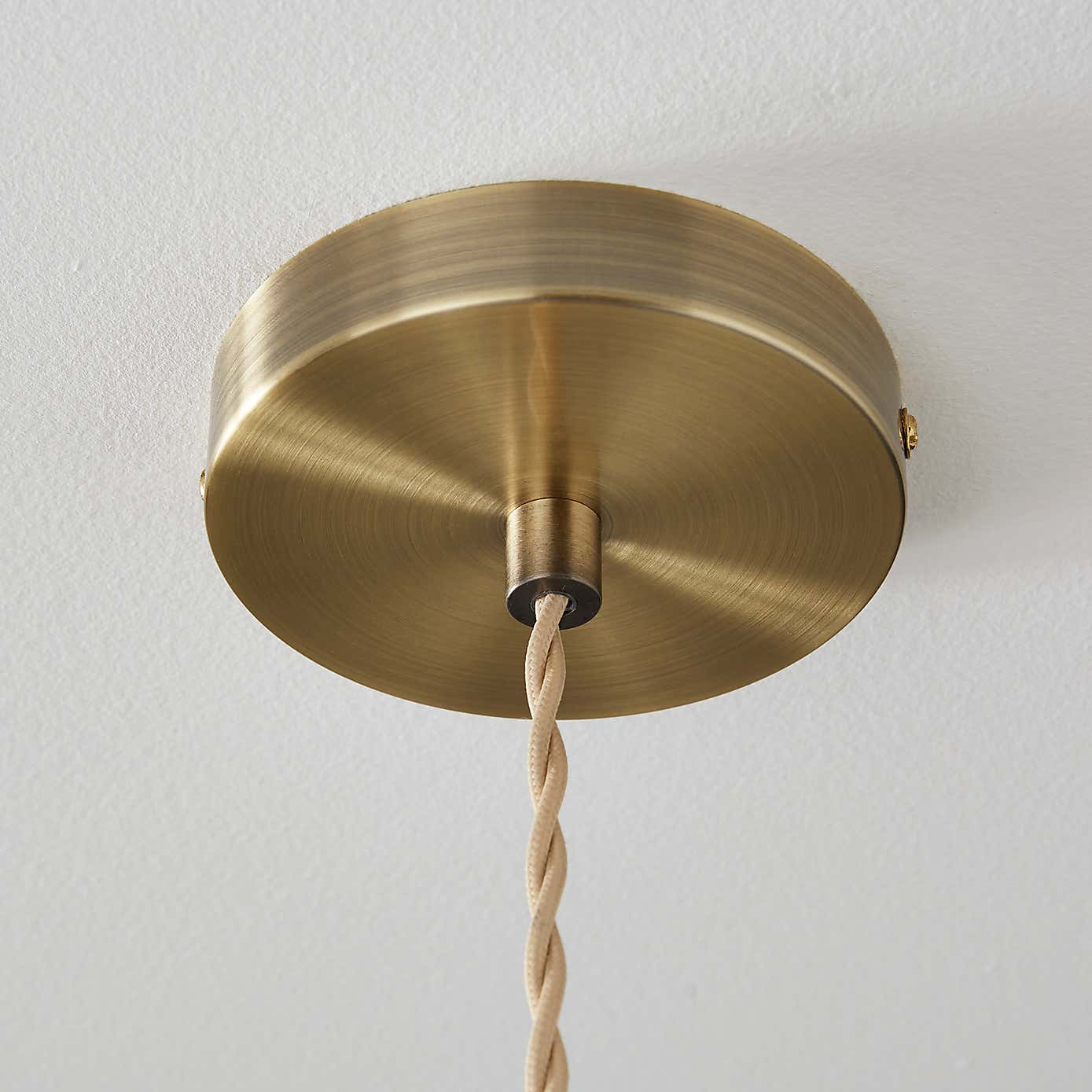 Churchgate Fawsley Fern Industrial Adjustable Pendant Light