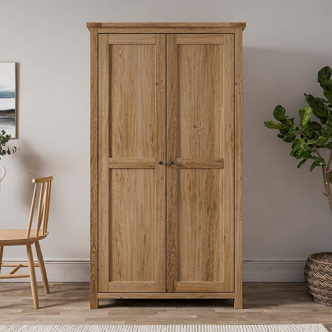 Olney Double Kitchen Larder Unit, Stone