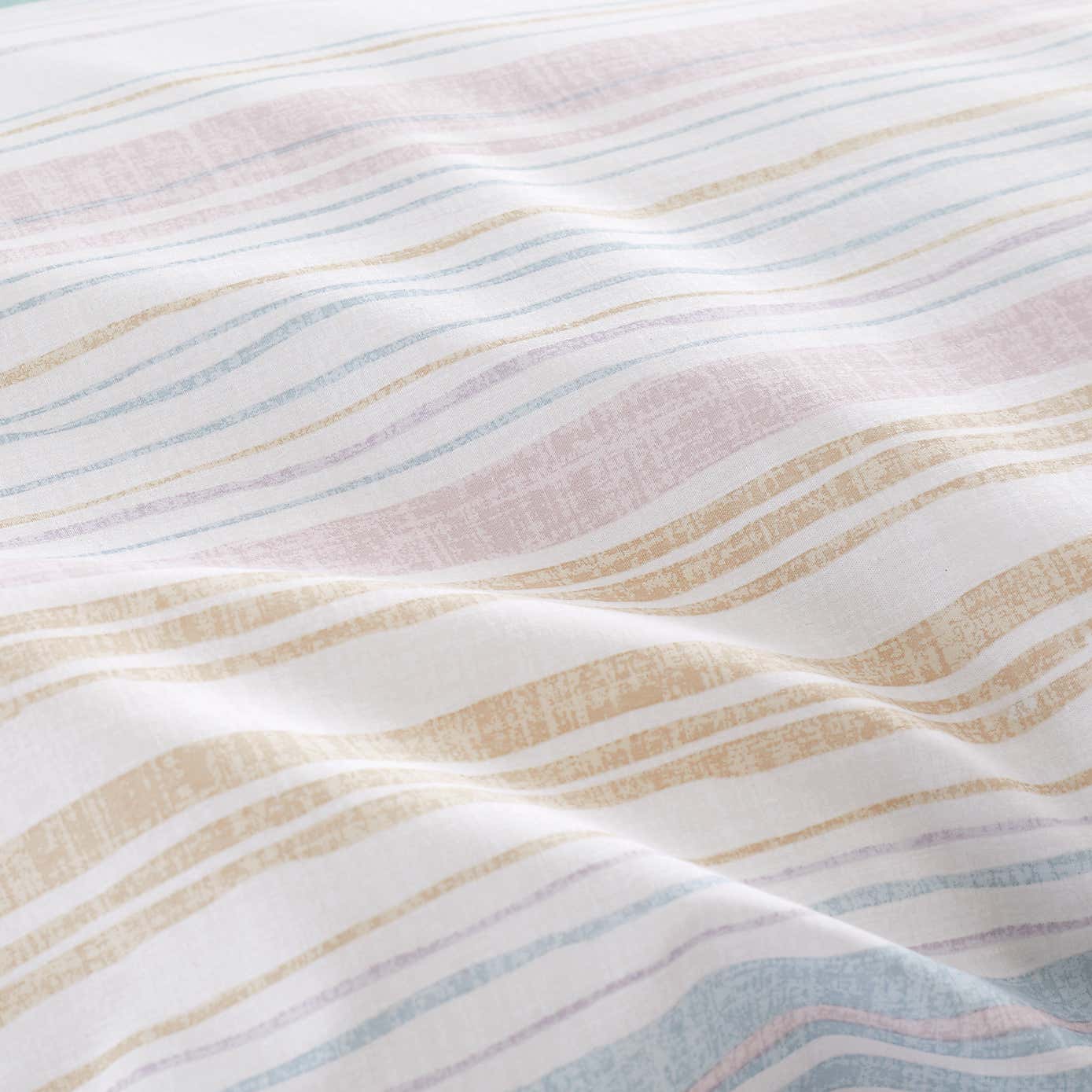 Washy Stripe Cotton TENCEL™ Duvet Cover & Pillowcase Set