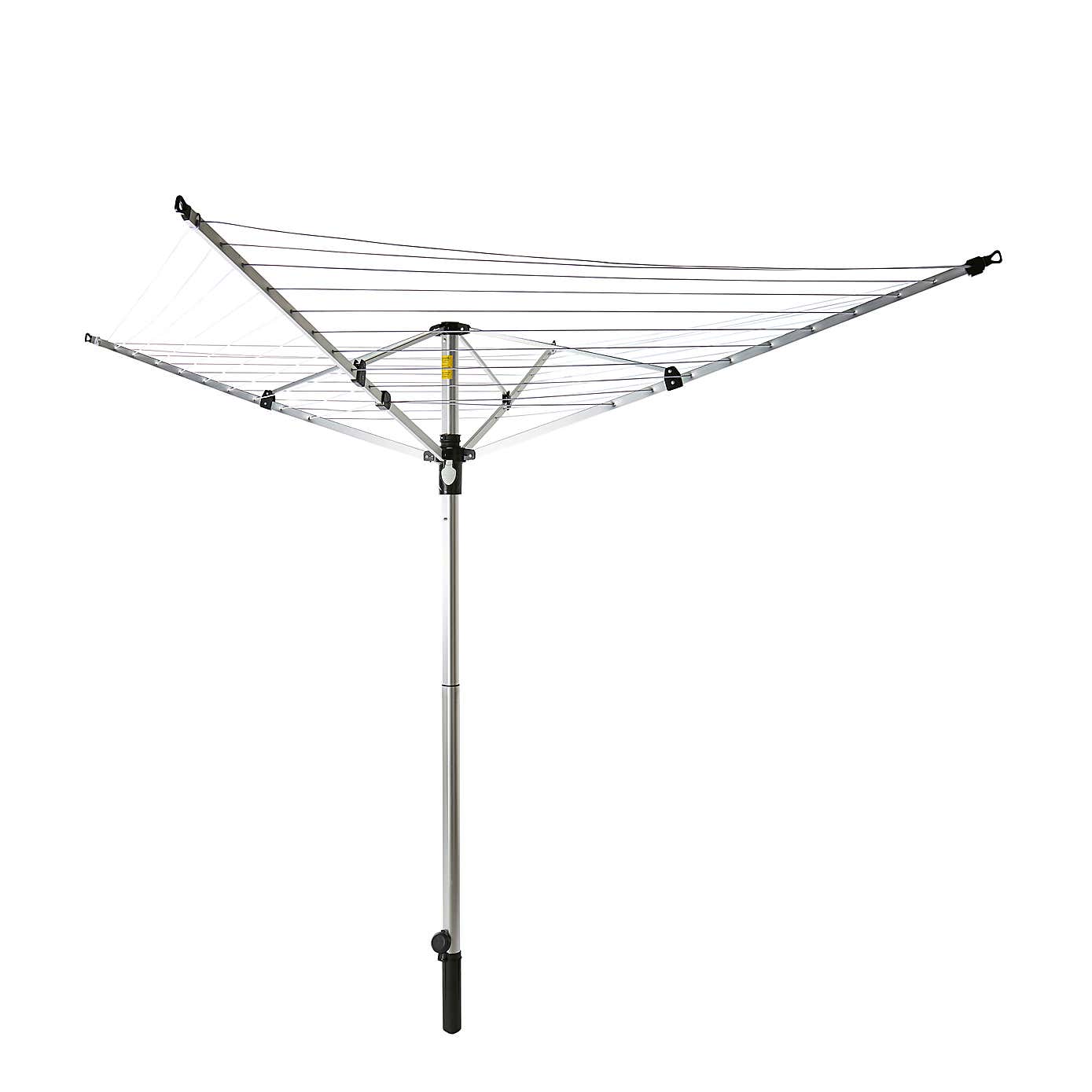 Rotary Outdoor Airer 4 Arm 50m
