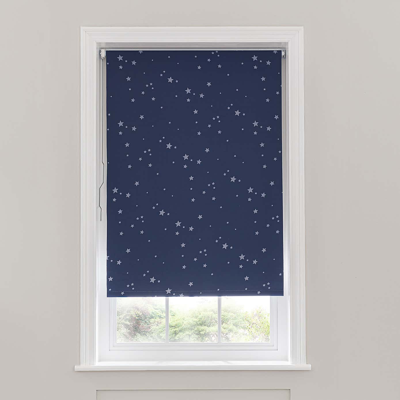 Glow in the Dark Stars Cordless Blackout Roller Blind