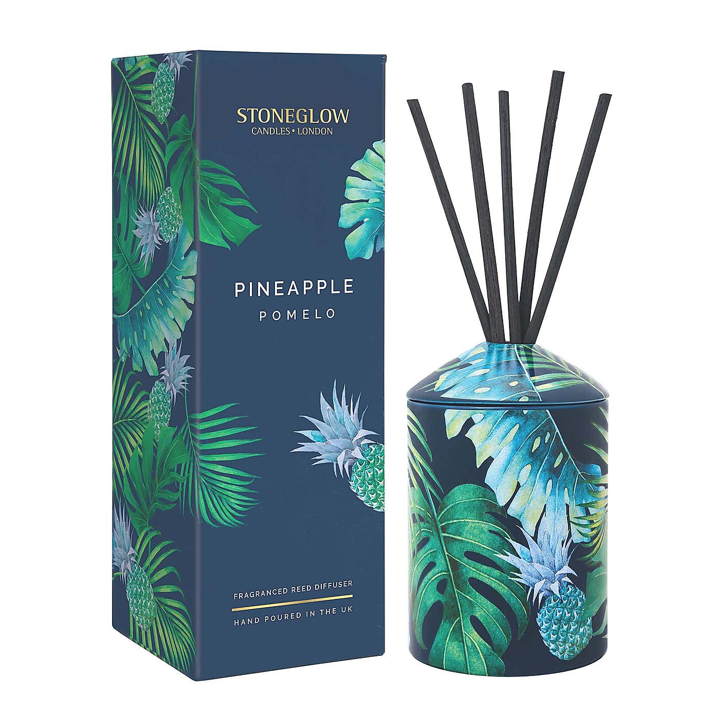 Stoneglow Urban Botanics Pineapple Pomelo Reed Diffuser