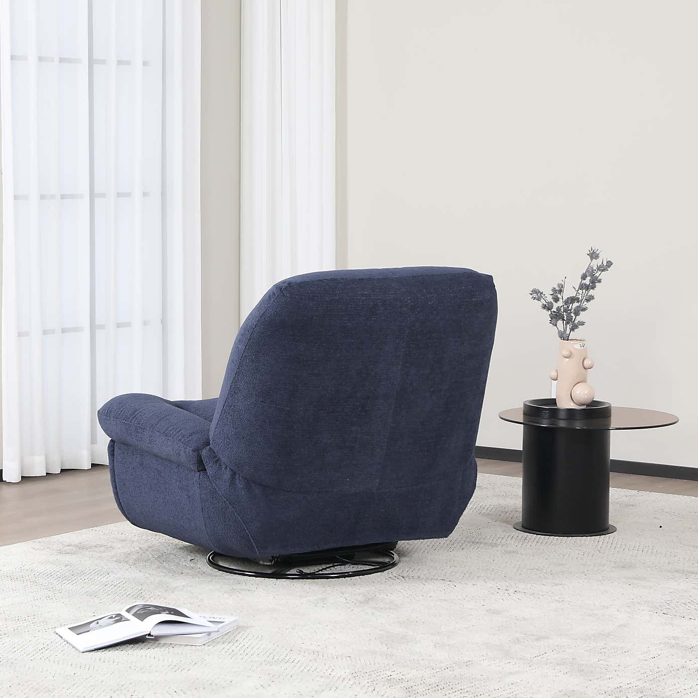 Image Furnishings Ebba Boucle Rocker Recliner Chair