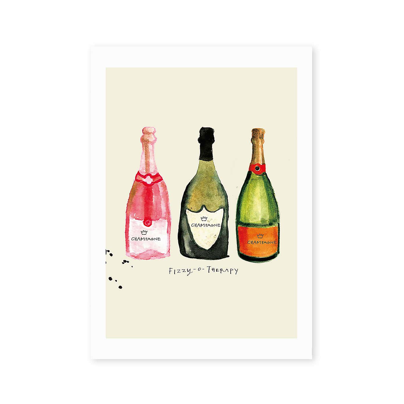 East End Prints Fizzy O Therapy Print