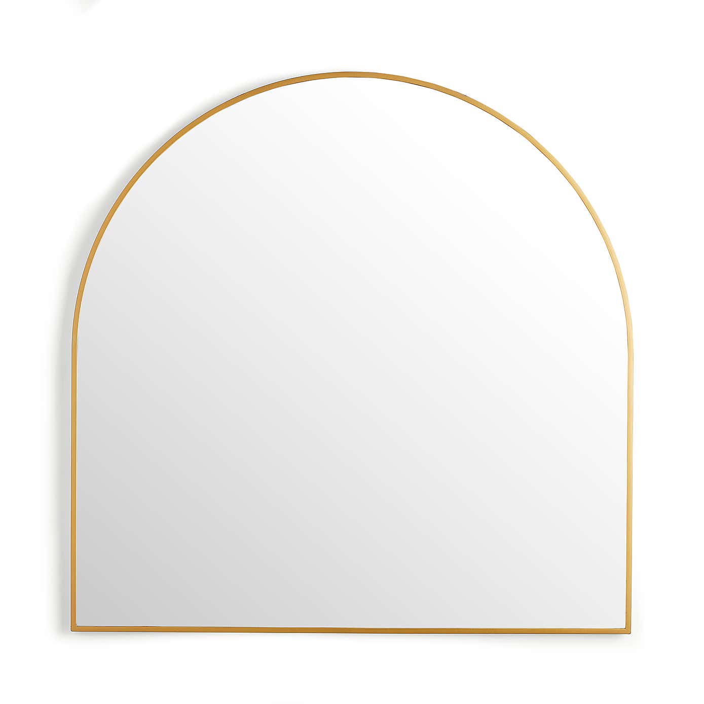 Essentials Arched Overmantel Wall Mirror