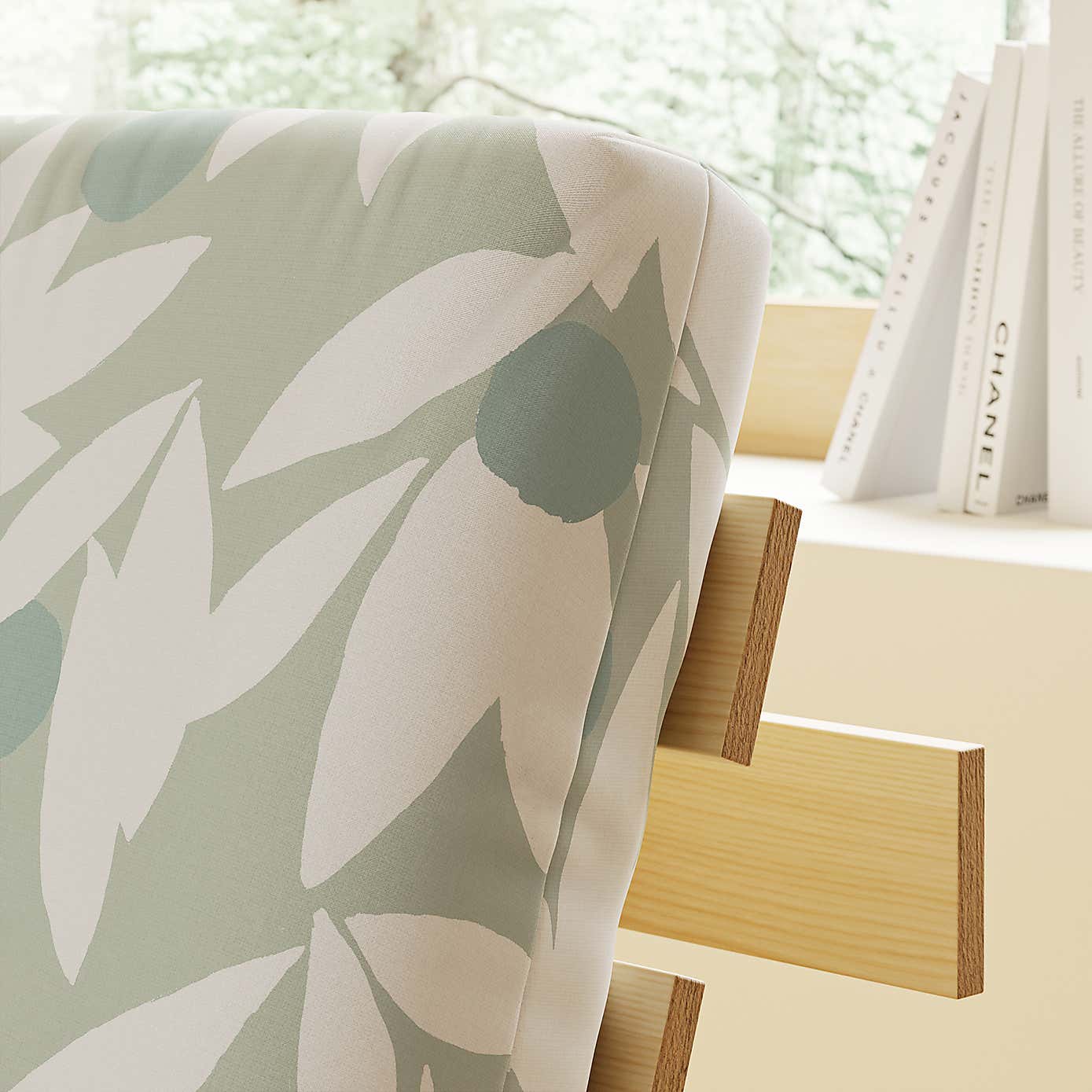 Mito Erwin Double Futon Sage Natural Frame