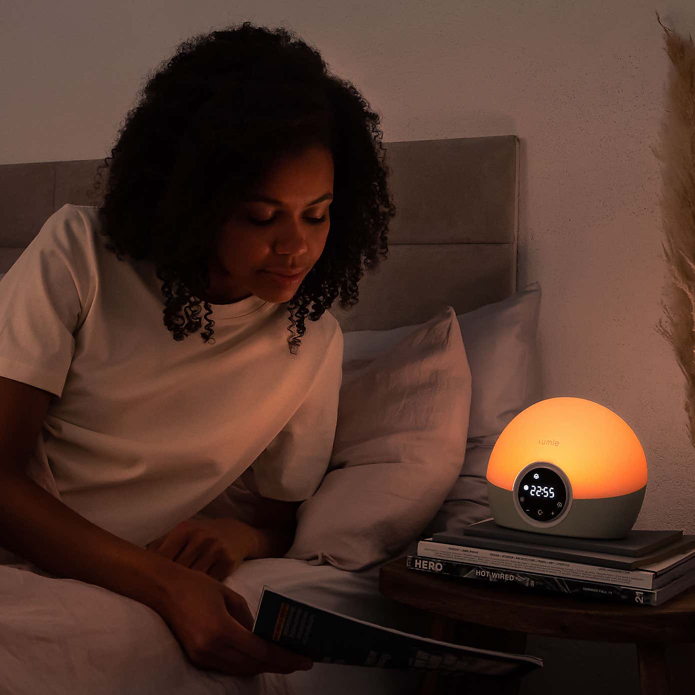 Lumie Bodyclock Spark 100 Digital Alarm Clock