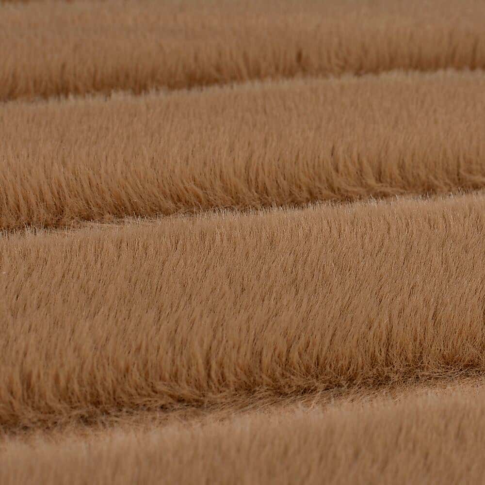 Supersoft Lush Geometric Fux Fur Arch Rug