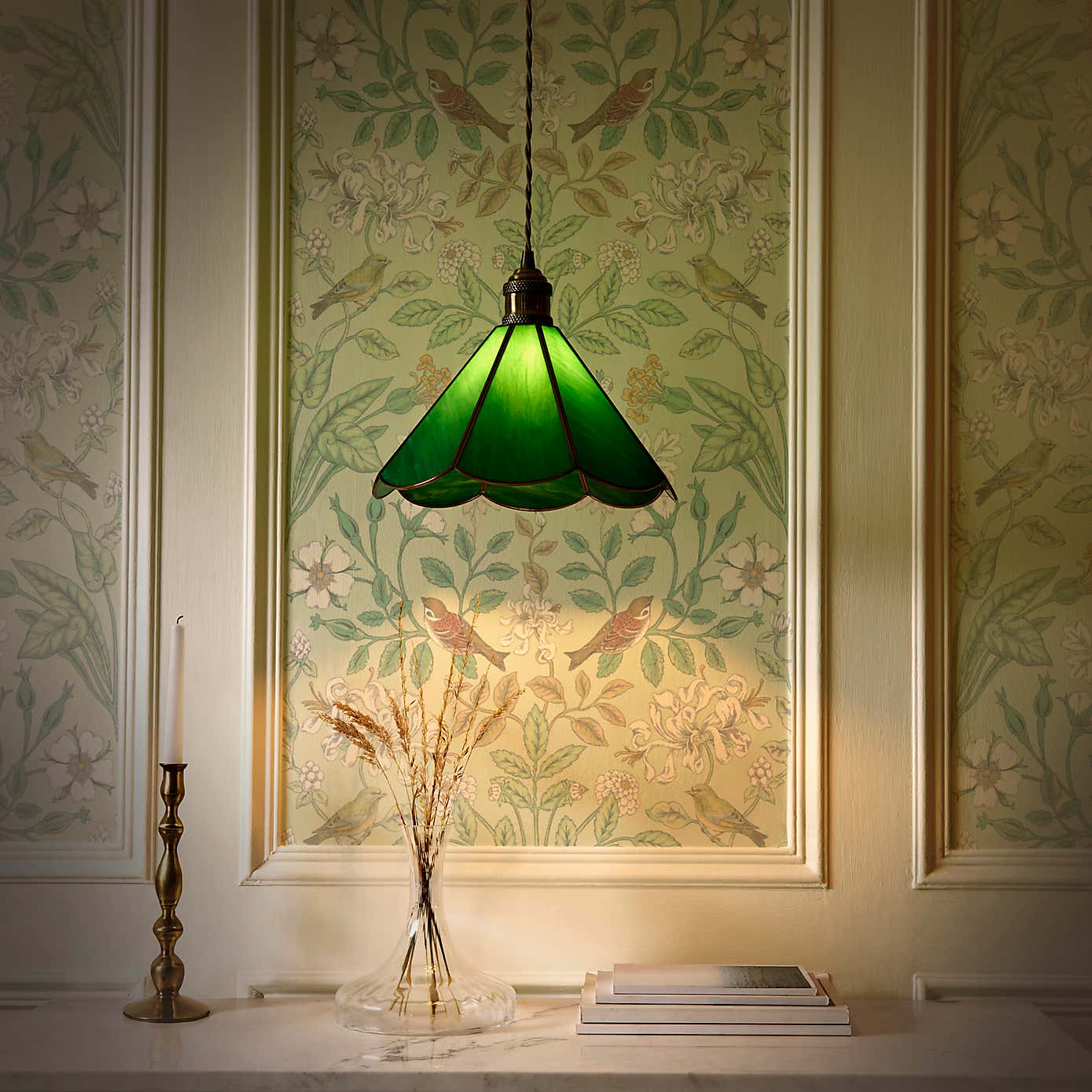 Colette Mid Century Adjustable Pendant Light