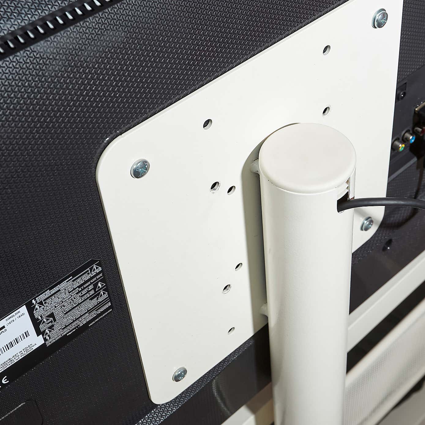 X Rocker White Basecamp Gaming Bed with TV VESA Mount