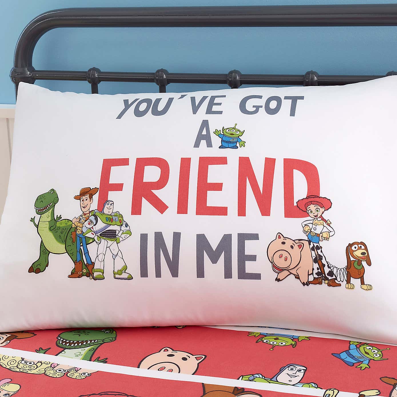 Disney Toy Story Duvet Cover and Pillowcase Set, Single