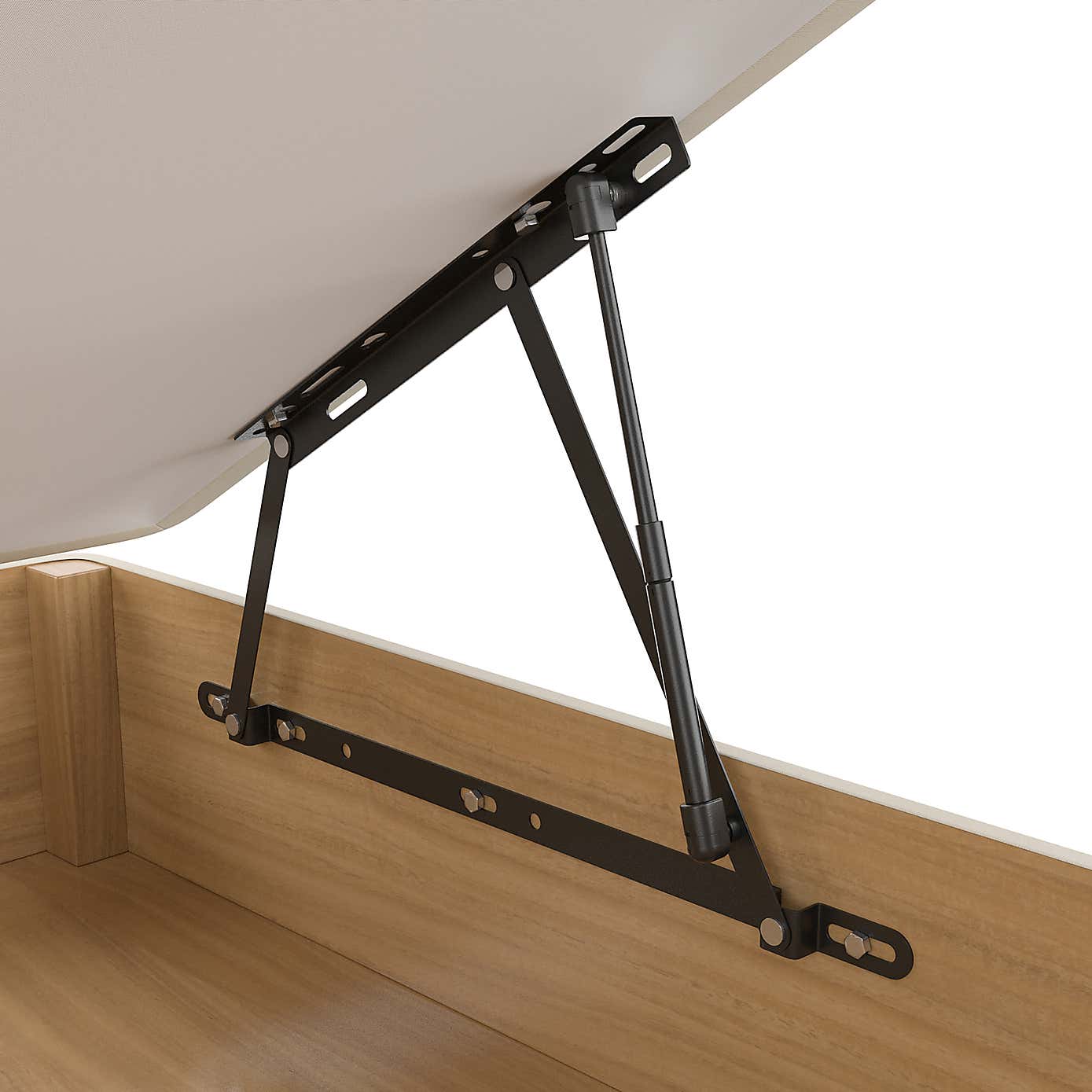 Everyday End Opening Ottoman Bed Frame, Chenille