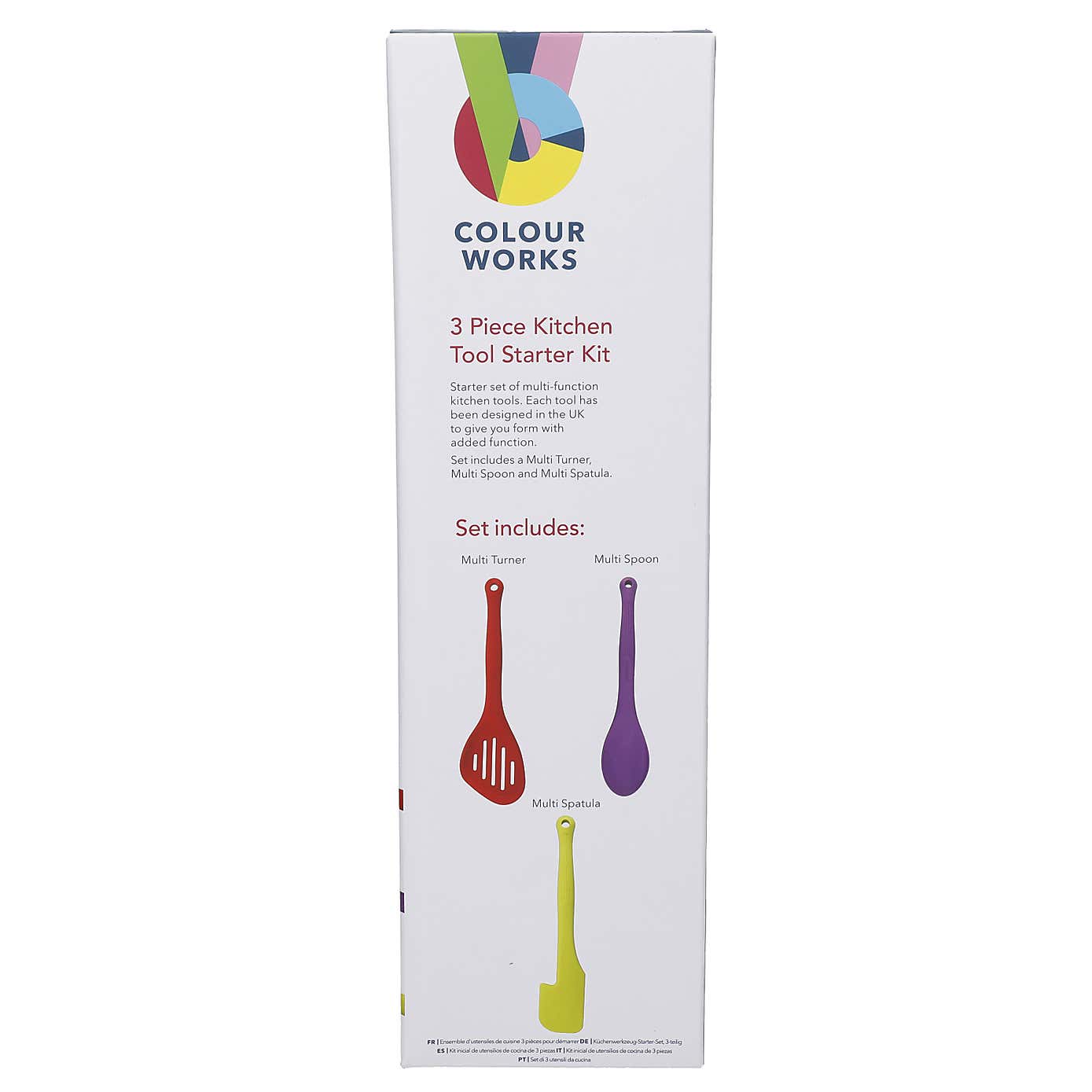 Colourworks Silicone Kitchen Utensil Set