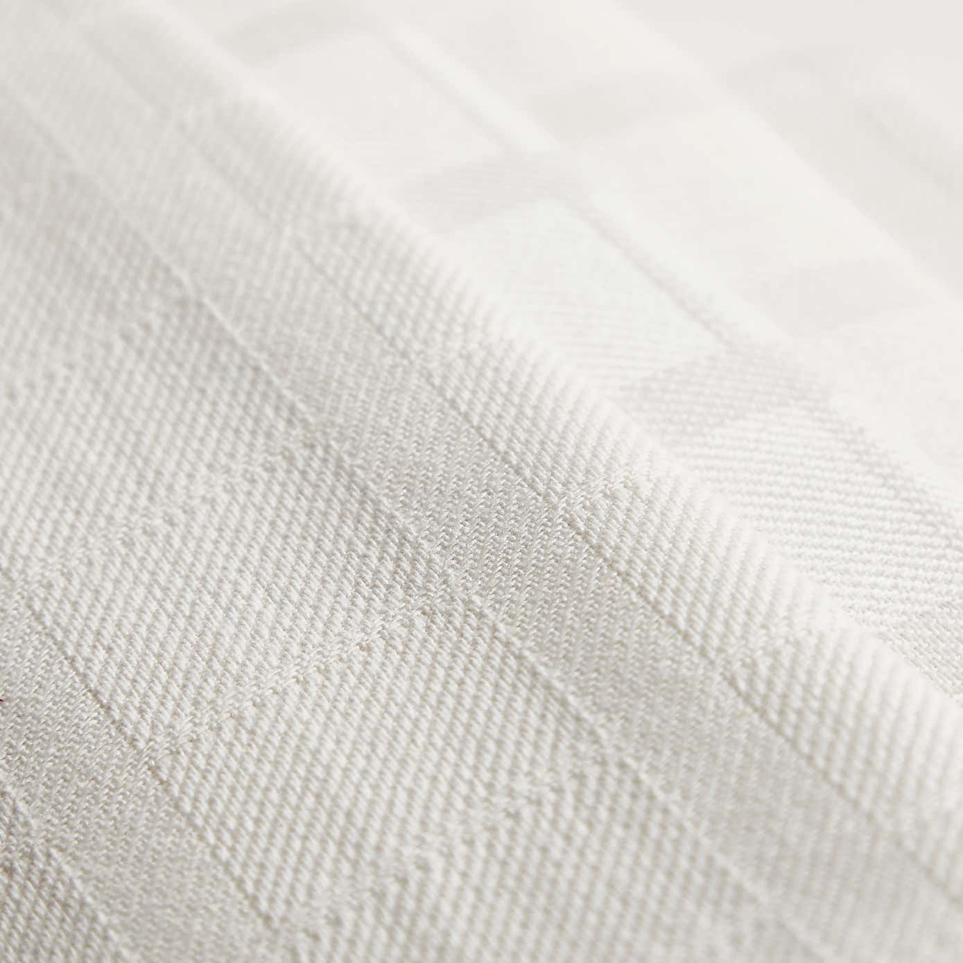 Set of 4 White Cotton Napkins