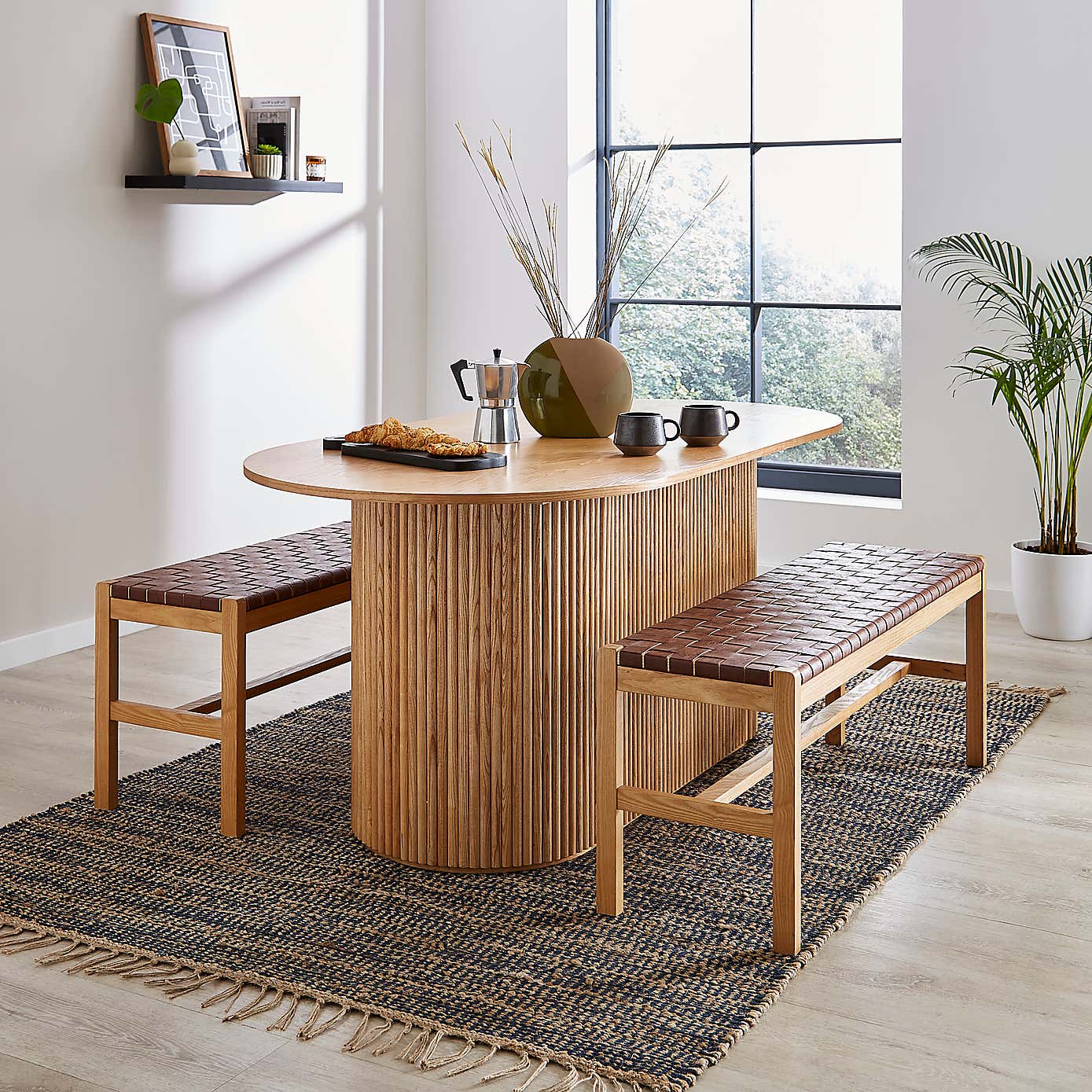 Amari 6 Seater Oval Dining Table